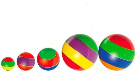 Купить Мячи резиновые (комплект из 5 мячей различного диаметра) в Сычёвке 